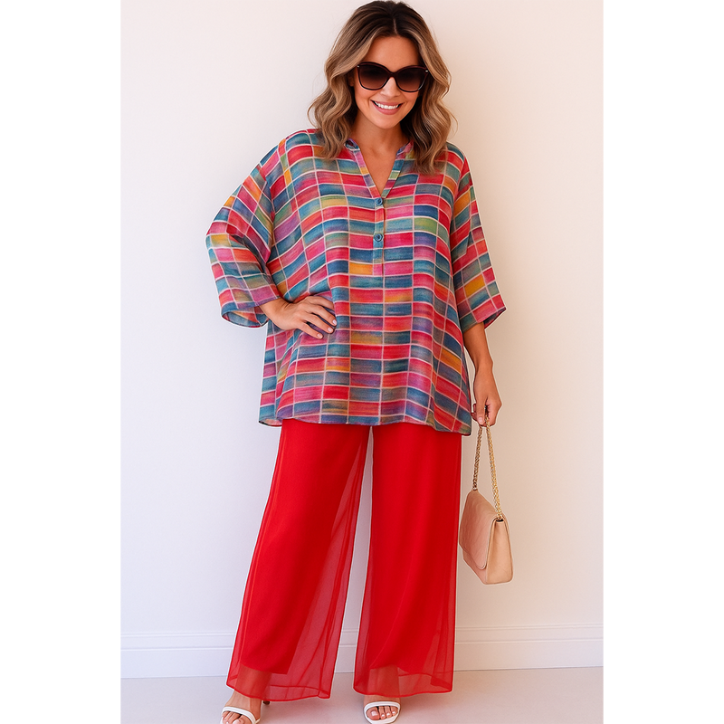 Short Georgette Coord