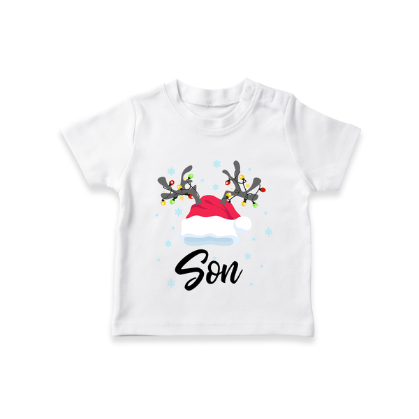Son T-shirt | Personalized T-shirt for Your Son - WHITE - 0-5 Months Old (Chest 17")
