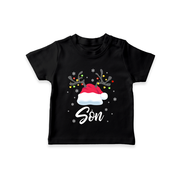 Son T-shirt | Personalized T-shirt for Your Son - BLACK - 0-5 Months Old (Chest 17")