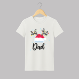 Dad T-shirt | Custom Adult T-shirt Celebrating Fatherhood - WHITE - S (Chest 19")
