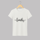 We Are Family T-shirt | Personalized Family T-shirt for Family Bonding - WHITE - S (Chest 19")