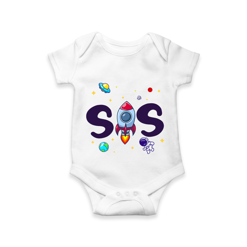 Sis Romper | Personalized Romper for the Best Sis - WHITE - New Born (Chest 14")