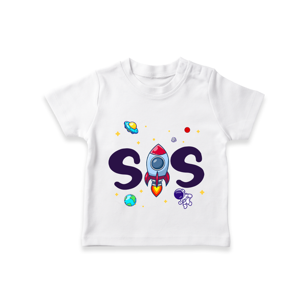 Sis T-shirt | Personalized T-shirt for the Best Sis - WHITE - 0-5 Months Old (Chest 17")