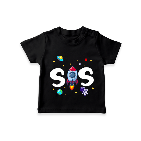 Sis T-shirt | Personalized T-shirt for the Best Sis - BLACK - 0-5 Months Old (Chest 17")