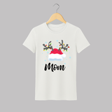 Mom T-shirt | Custom Adult T-shirt for Motherhood - WHITE - S (Chest 19")