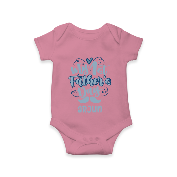 Daddy's First Father's Day Bodysuit/Onesie | Personalized Outfit for Newborns - ONION - New Born (Chest 14")