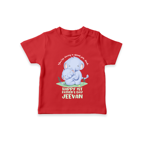 Baby T-Shirt for First Father's Day | Cute Gift Breathable Cotton Fabric