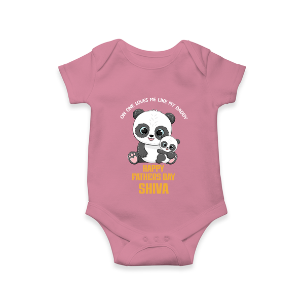 Super Dad Romper/Bodysuit | Baby's First Gift to Daddy Comfy and Cute - ONION - New Born (Chest 14")