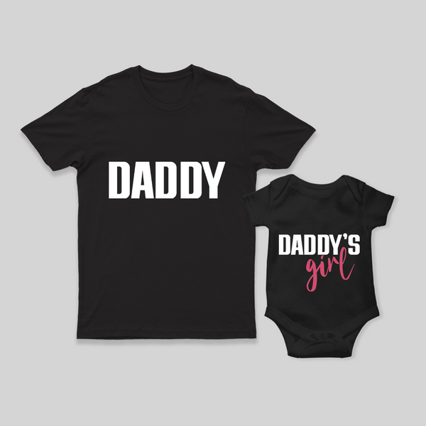 Dad and Baby Matching Set | T-shirt for Dad and Romper for Baby