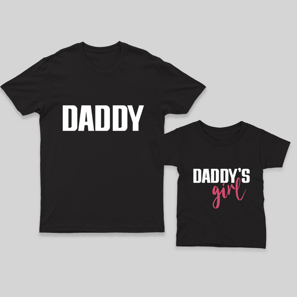 Dad and Kid Matching T-shirt Set | Perfect for Father's Day Twinning