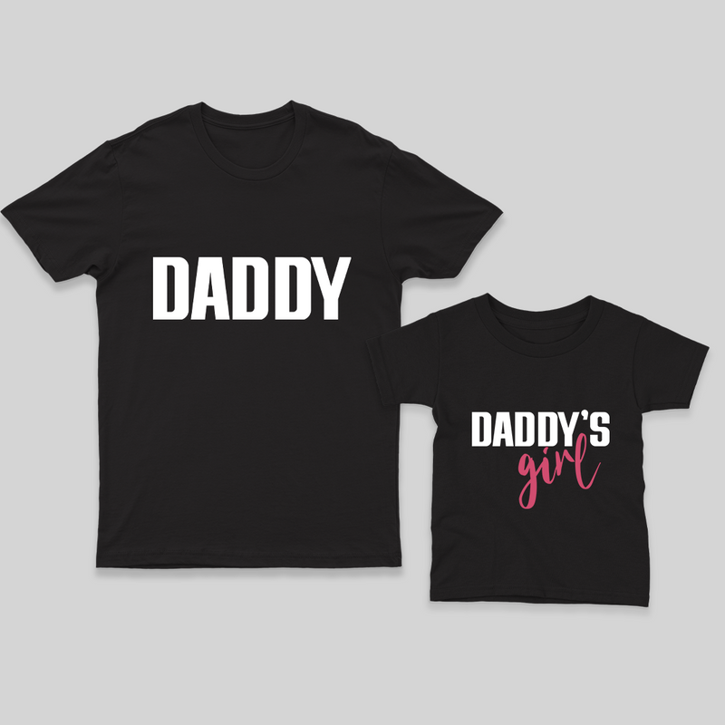 Dad and Kid Matching T-shirt Set | Perfect for Father's Day Twinning