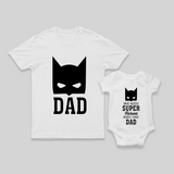 Daddy and Baby Matching Combo | Soft Cotton T-shirt and Romper Set