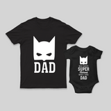 Daddy and Baby Matching Combo | Soft Cotton T-shirt and Romper Set