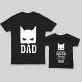 Dad and Little One T-shirt Combo | Personalized Matching Shirts