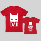 Dad and Little One T-shirt Combo | Personalized Matching Shirts