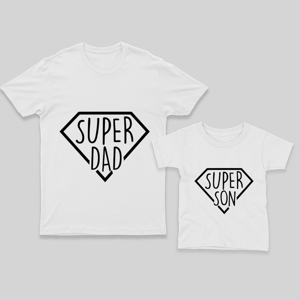 Father's Day T-shirt Set | Custom Matching Shirts for Dad and Kid