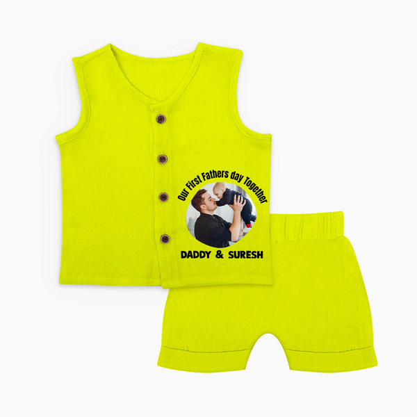 Custom Baby Jabla  Best Buddies for Life   - LIME GREEN - 0 - 3 Months Old (Chest 9.8")