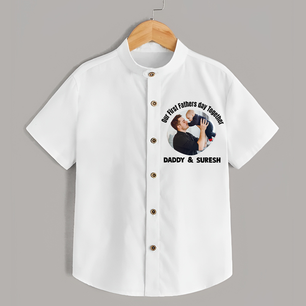 Custom Baby shirt  Best Buddies for Life   - WHITE - 0 - 6 Months Old (Chest 23")