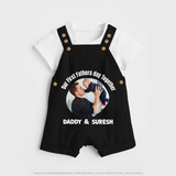 Custom Baby dungaree  Best Buddies for Life   - BLACK - 0 - 5 Months Old (Chest 18")