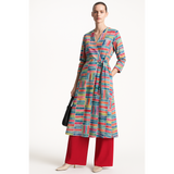Wrap-style Georgette Coord