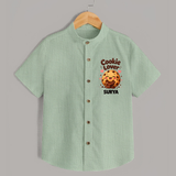 Cookie Lover Cute Foodie Shirt - MINT GREEN - 0 - 6 Months Old (Chest 23")