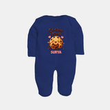 Cookie Lover Cute Foodie Full body suit - NAVY BLUE - New Born (Chest 7.5")