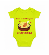 Born To Eat Biryani Romper