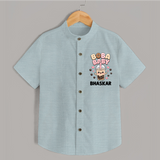 Boba Baby Drink Lover Shirt - ARCTIC BLUE - 0 - 6 Months Old (Chest 23")