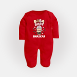 Boba Baby Drink Lover Full body suit - RED - New Born (Chest 7.5")