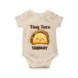 Tiny Taco Foodie Romper - IVORY - New Born (Chest 14")