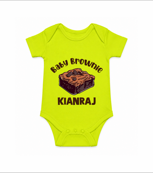 Baby Brownie Dessert Lover Romper