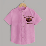 Baby Brownie Dessert Lover Shirt - BABY PINK - 0 - 6 Months Old (Chest 23")