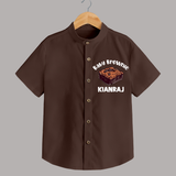 Baby Brownie Dessert Lover Shirt - CHOCOLATE BROWN - 0 - 6 Months Old (Chest 23")