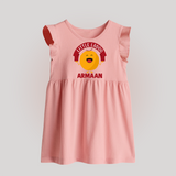 Little Ladoo Sweet Lover Baby Frock - BABY PINK - 0 - 3 Months Old (Chest 17")