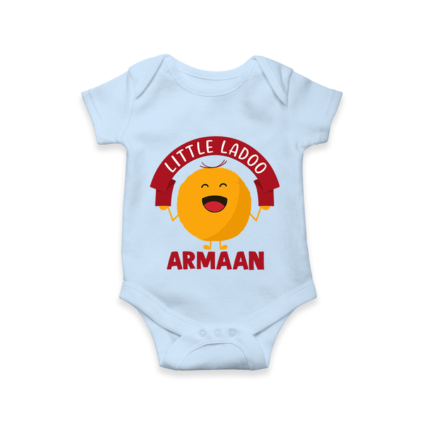 Little Ladoo Sweet Lover Romper - BABY BLUE - New Born (Chest 14")