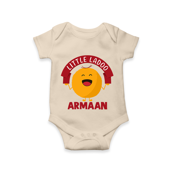 Little Ladoo Sweet Lover Romper - IVORY - New Born (Chest 14")