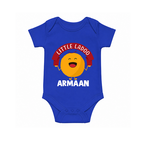 Little Ladoo Sweet Lover Romper - COBALT BLUE - New Born (Chest 14")