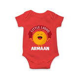 Little Ladoo Sweet Lover Romper - RED - New Born (Chest 14")