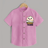 Momo Magic Dumpling Lover Shirt - BABY PINK - 0 - 6 Months Old (Chest 23")