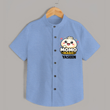 Momo Magic Dumpling Lover Shirt - SKY BLUE - 0 - 6 Months Old (Chest 23")