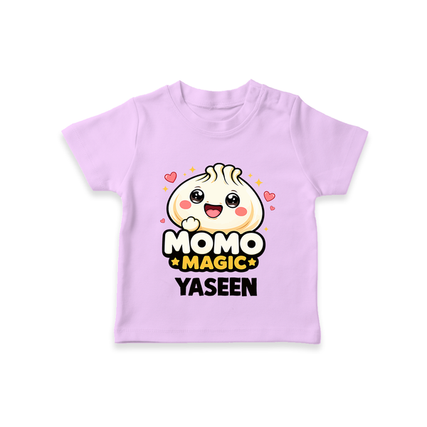 Momo Magic Dumpling Lover Tshirt - LILAC - 0-5 Months Old (Chest 17")