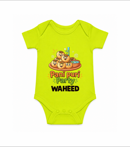 Pani Puri Party Foodie Romper