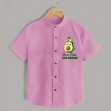 Avo-Cute Avocado Lover Shirt - BABY PINK - 0 - 6 Months Old (Chest 23")