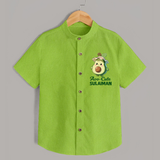 Avo-Cute Avocado Lover Shirt - LIME GREEN - 0 - 6 Months Old (Chest 23")