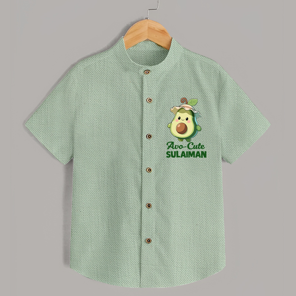 Avo-Cute Avocado Lover Shirt - MINT GREEN - 0 - 6 Months Old (Chest 23")