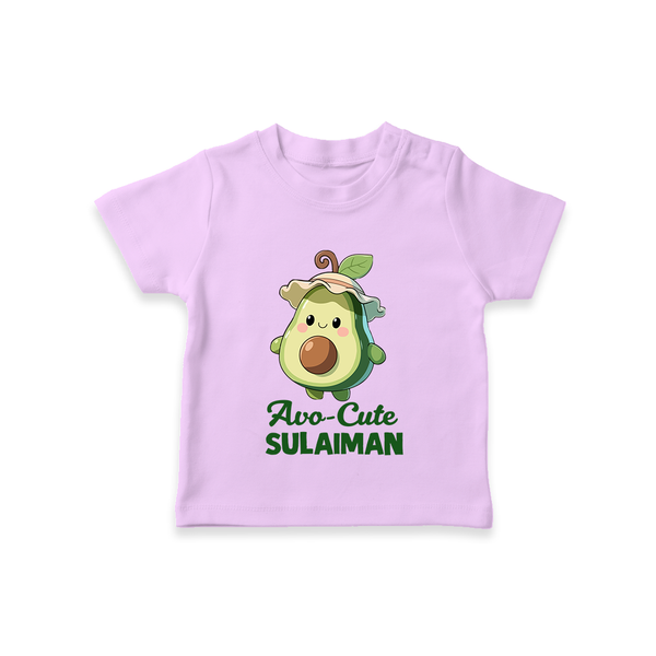 Avo-Cute Avocado Lover Tshirt - LILAC - 0-5 Months Old (Chest 17")