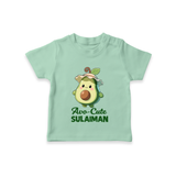 Avo-Cute Avocado Lover Tshirt - MINT GREEN - 0-5 Months Old (Chest 17")