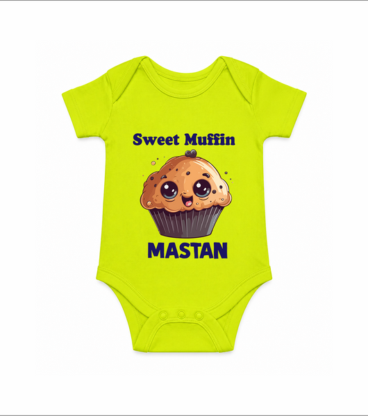 Sweet Muffin Personalized Baby Romper