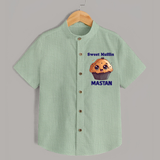Sweet Muffin Personalized Shirt - MINT GREEN - 0 - 6 Months Old (Chest 23")