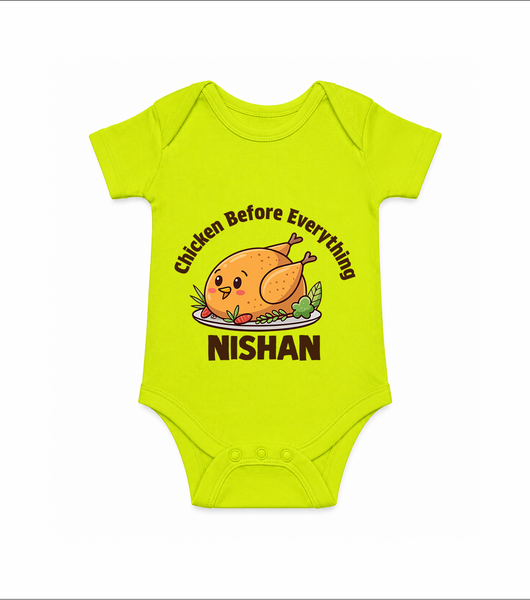 Chicken Lover Baby Romper